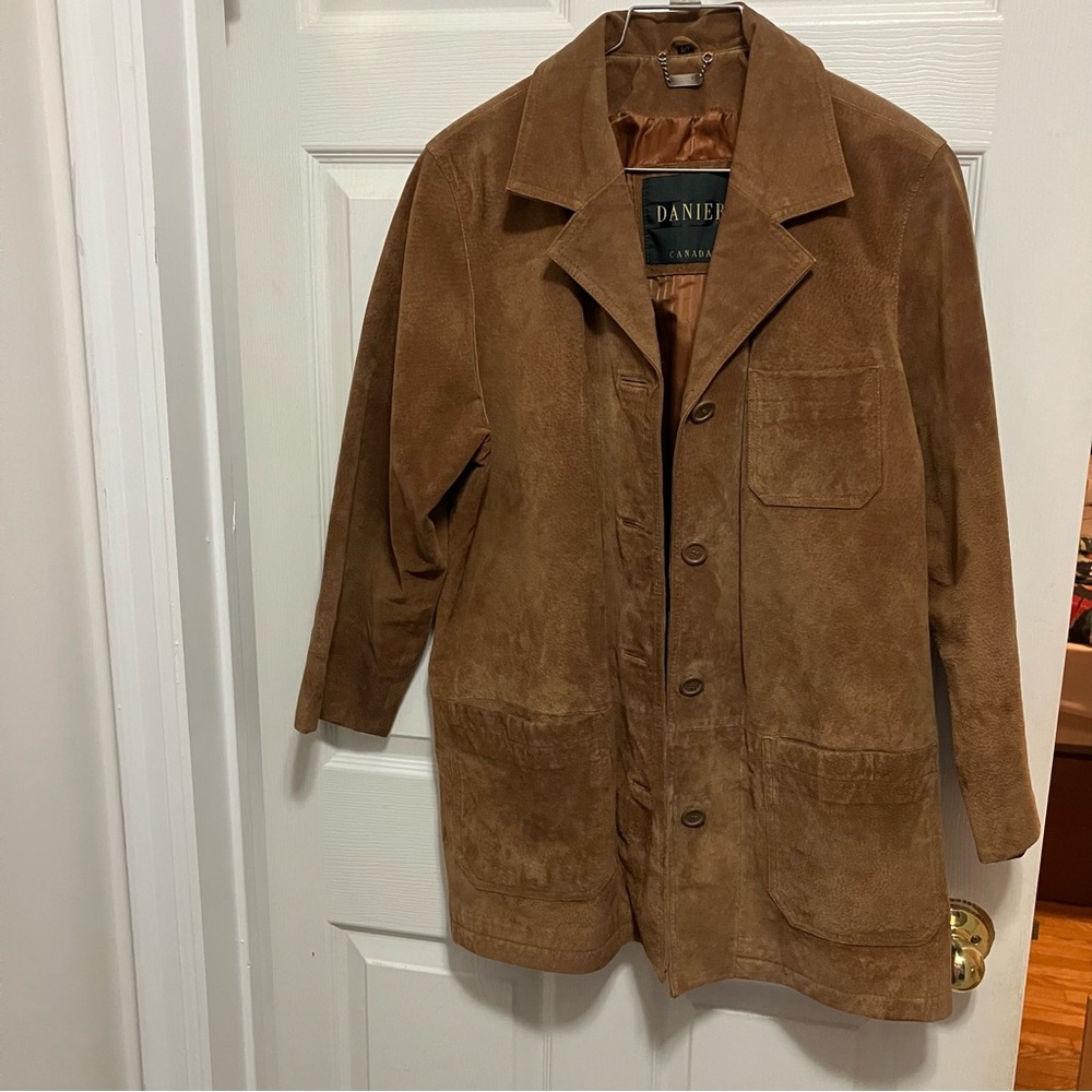 Danier vintage Leather Suede jacket size S-M